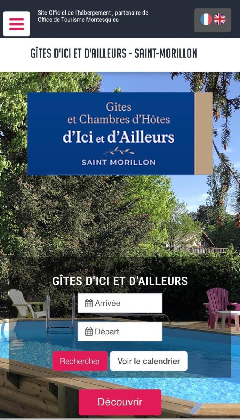Chambres D'Elisa Saint-Morillon Zewnętrze zdjęcie